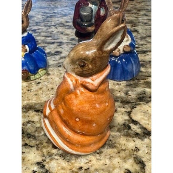 Beatrix Potter Royal Albert Poorly Peter Rabbit Figurine 1976 England - Picture 4 of 5